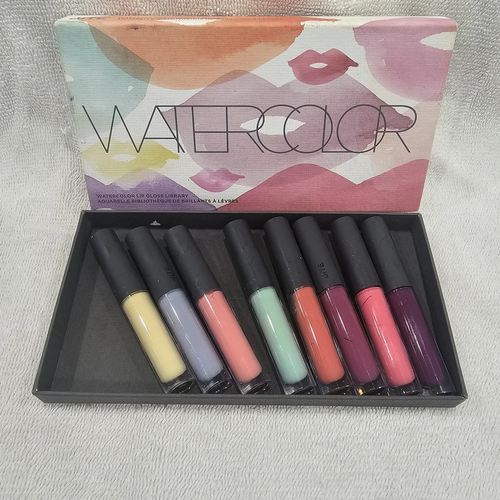 Bite Beauty Watercolor Lipgloss Library Lip Gloss Set - Picture 2 of 4